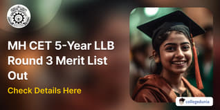 MH CET 5-Year LLB Round 3 Merit List Out @llb5cap23.mahacet.org: Check Seat Allocation Dates Here